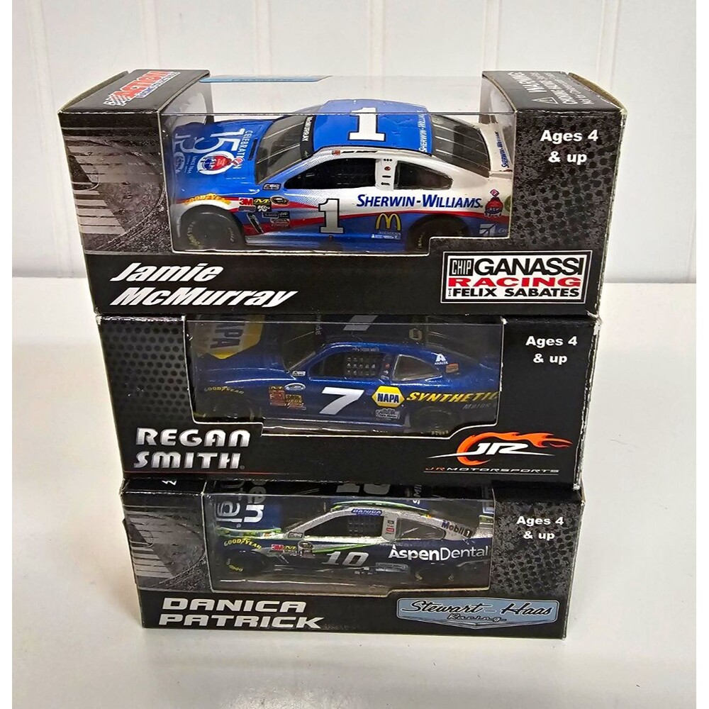 Action Racing Collectables 1/64 Jamie McMurray, Danica Patrick, Regan Smith